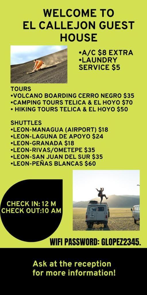 El Callejon Guest House León エクステリア 写真